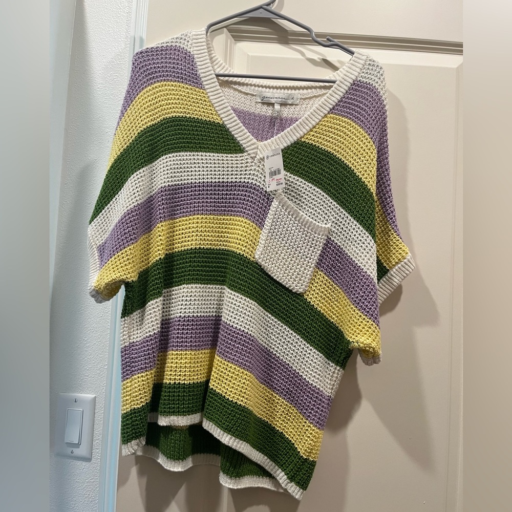Slouchy spring/summer sweater